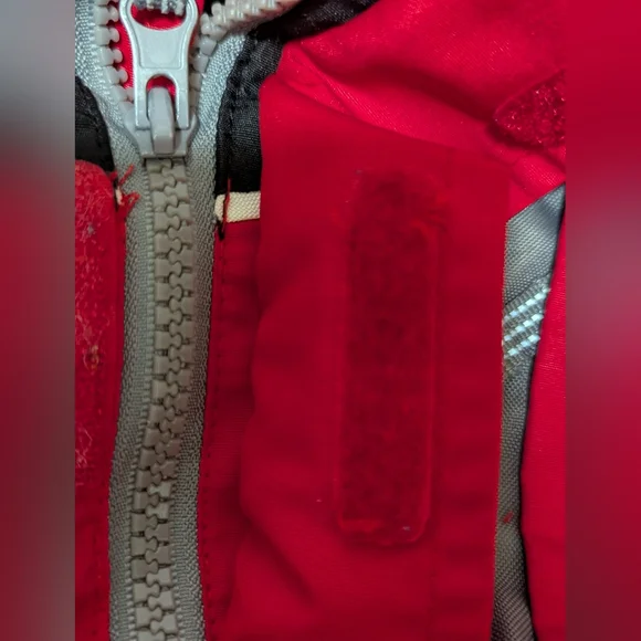 18 Mo Toughskins Infant Boys Black and Cherry Pie Snow Jacket - Picture 9 of 13